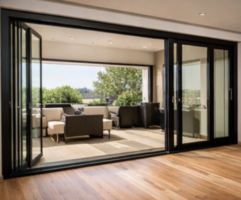 Telescopic Sliding Door and Synchronised System Door Vadodara